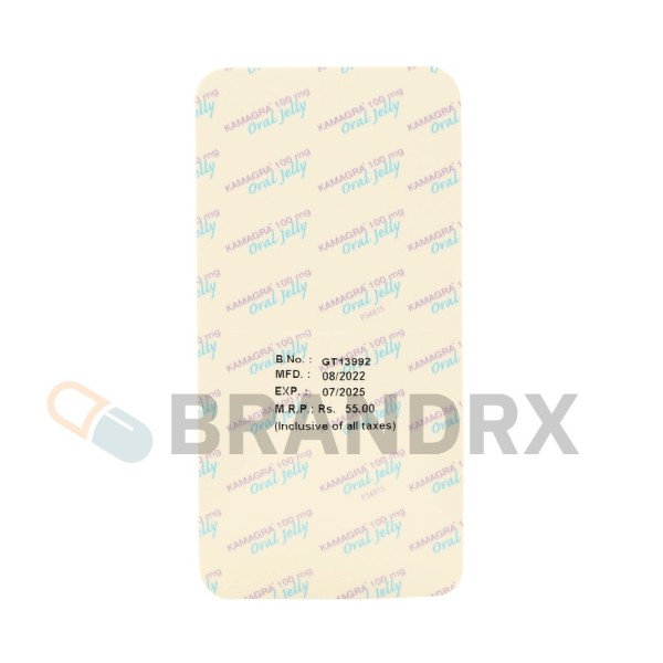 Kamagra Oral Jelly Flavoured 100 mg Ajanta Pharma