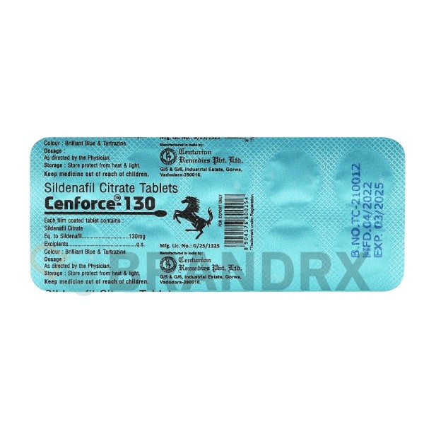 Cenforce 130 mg Centurion Laboratories
