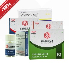 A course for leanness: experienced [IV]. Trenbolone acetate, testosterone propionate, drostanolone and oxandrolone